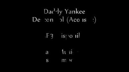Daddy Yankee Descontrol (acoustic) 