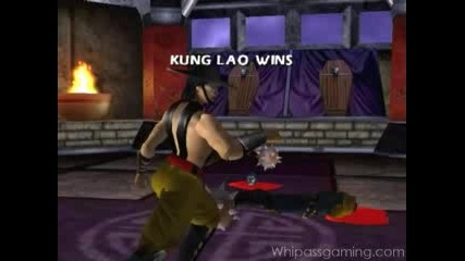 Mortal Kombat Gold - Kung Lao Fatality