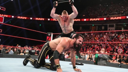 Brock Lesnar brutalizes Seth Rollins: Raw, June 4, 2019