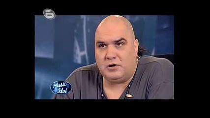 Music Idol 3 - Талантливият Китарист От Македония Бе Скъсан От Журито ! 6.03.09
