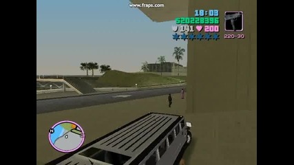 Gta Vice City - Hummer Limousine