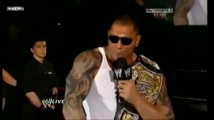 Wwe Batista Imitates John Cena 