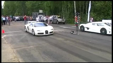 Bugatti Veyron vs Koenigsegg Ccxf (60-310+ km_h)