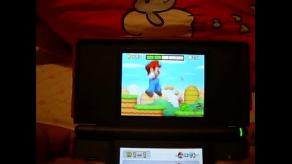 Nintendo Ds super mario Bros Gameplay Level 1 