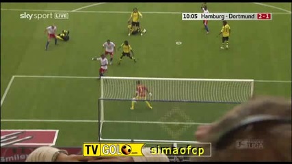 Hamburger - Dortmund 2 - 1 (4 - 1,  15 8 2009)