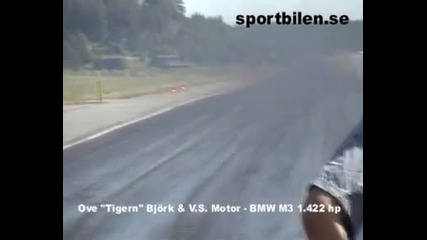 Bmw M3 driving 7,83 289,3 kmh