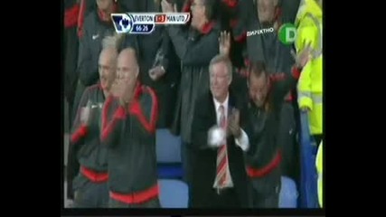 11.09.10 Бербатов вкара и на Евертън но Юнайтед изпусна мача в края 