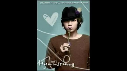 Gi kwang oppa and Hyung seung oppa for my best frend