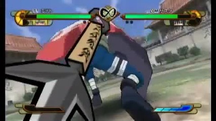 naruto shippuden clash of ninja revolution 4 - Minato vs Sasuke