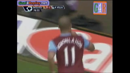 24.10.2009 Уувс 1:1 Астън Вила Агбонлахор Гол