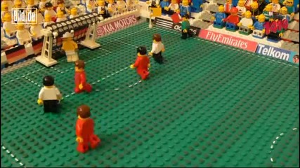 [lego] England vs Germany 1 - 4 2010 Fifa World Cup South Africa