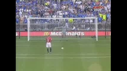 Van der Sar vs Chelsea