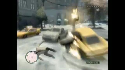 Grand Theft Auto 4 Unbelievable Crashes_falls Episode 3