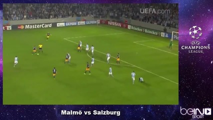 Малмьо - Залцбург 3:0 |27.08.2014| Шампионска лига