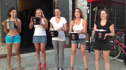 Rivalry Sports Bar La Ice Bucket Challenge Using Beer