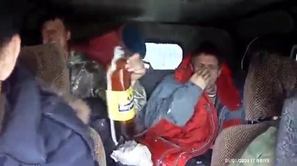 Пияни руснаци на офроуд