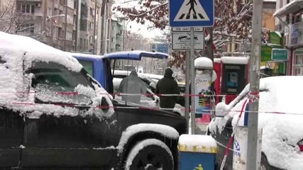 Полицейски оглед след стрелбата срещу Боби Цанков