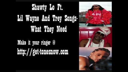 Shawty Lo ft. Lil Wayne Trey Songz - What They Need - [video]