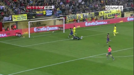 Villarreal 1 vs 4 Fc Barcelona All goals 01.05.2010г. 