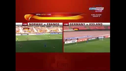 30.08 Германия - Исландия 1:0 Европейско първенство за жени