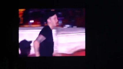 Bonnaroo 2011, Eminem performing Till I Collapse and Cinderella Man