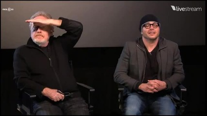 Ридли Скот и Деймън Линделоф отговарят на въпроси относно Prometheus (2012) + Trailer