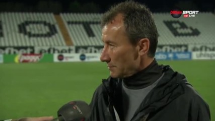 Стамен Белчев: Най-слабият ни мач като игра