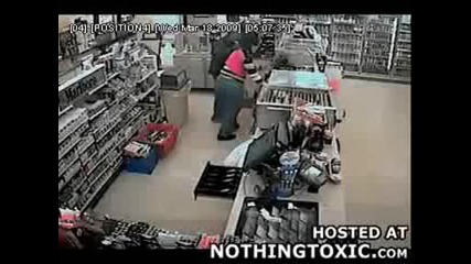 Ограбване на супермаркет