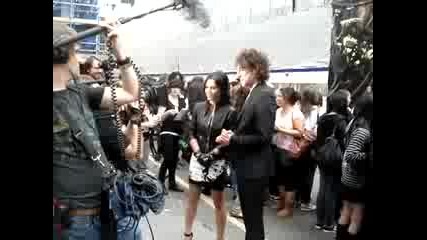 Алекс Зейн и Кристина Скабия на наградите на Kerrang 2008