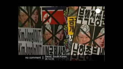 South Koreans demonstrate against North... - no comment 