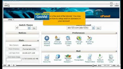 How to create an add - on domain by www.vivahost.com