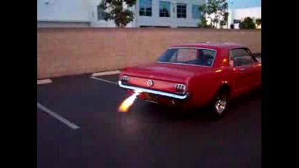 Ford Mustang 1964 1965 Flame