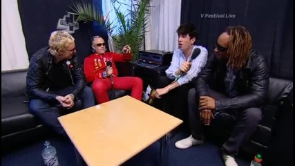 Interview At V Festival 2008
