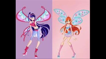 Winx Club Musa and Bloom