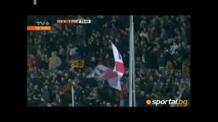 Барселона 4 - 1 Малага 16.01.2011