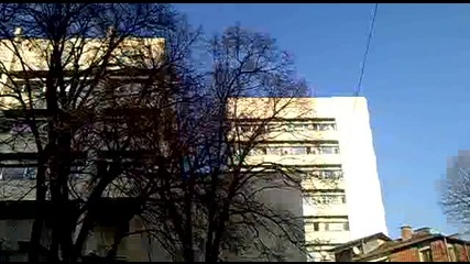 Меткане на торба тесто от 12 етаж