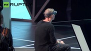 Microsoft Unveils Holographic ‘Minecraft’ with HoloLens Glasses