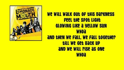 Lemonade Mouth - Somebody - Караоке/инструментал - Без Бек Вокали! Hq