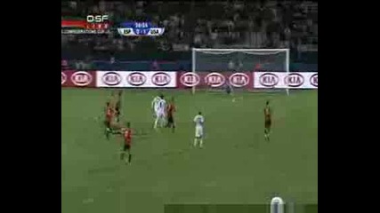 Spain vs Usa (0 - 2) Fifa Confederations Cup South Africa 2009 [1goal]