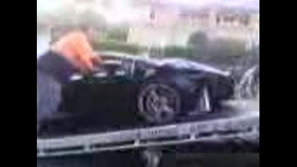 Катастрофирало Lamborghini