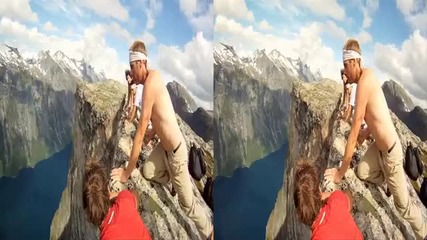 3d - Gopro Wingsuit Base Jumping