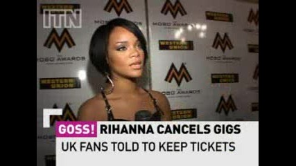 Rihanna Cancels Gigs - Lily Allen At Isle