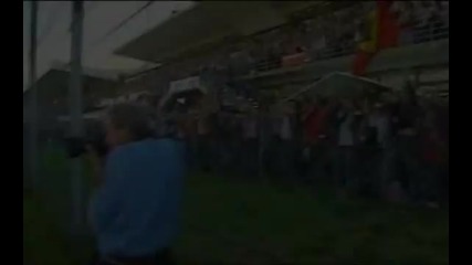 Michael Schumacher's last lap with Ferrari