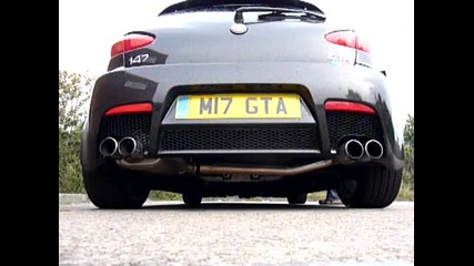 alfa 147 gta quad exhaust