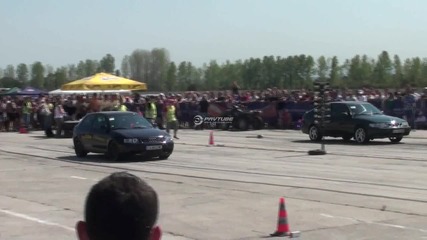 Audi A3 1.8t(пешо)vs Saab 9-3 turbo(митко)