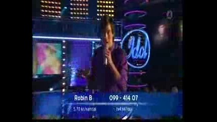 Robin Bengtsson - Does Your Mother Know - Idol 2008 Sweden