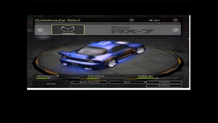 Nfsu2 - Mycars