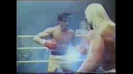 Rocky Balboa vs Hulk Hogan - Making Of (rocky Iii) 