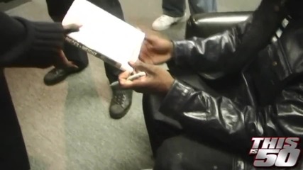 50 Cent Signing In Nyc + Studio with Dr Dre & Eminem