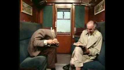 Mr Bean - В Влака